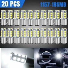 20x Super White 6000K 1157 BAY15D LED Car Truck Tail Brake Stop Light Bulbs 12V