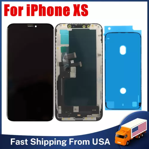 For iPhone XS A1920 A2097 A2098 A2100 LCD Display Touch Screen Incell Black US