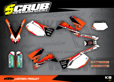 KTM graphics SMC 625 640 660 LC4 1999 2000 2001 2002 2003 2004