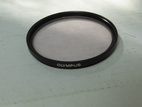 Vintage genuine Olympus 49mm Skylight (1A) Lens Filter optics clean no marks
