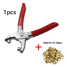 4mm Shoe Eyelet Lace Punch Pliers Rivet Plier Hole Punch Tools Leather DIY