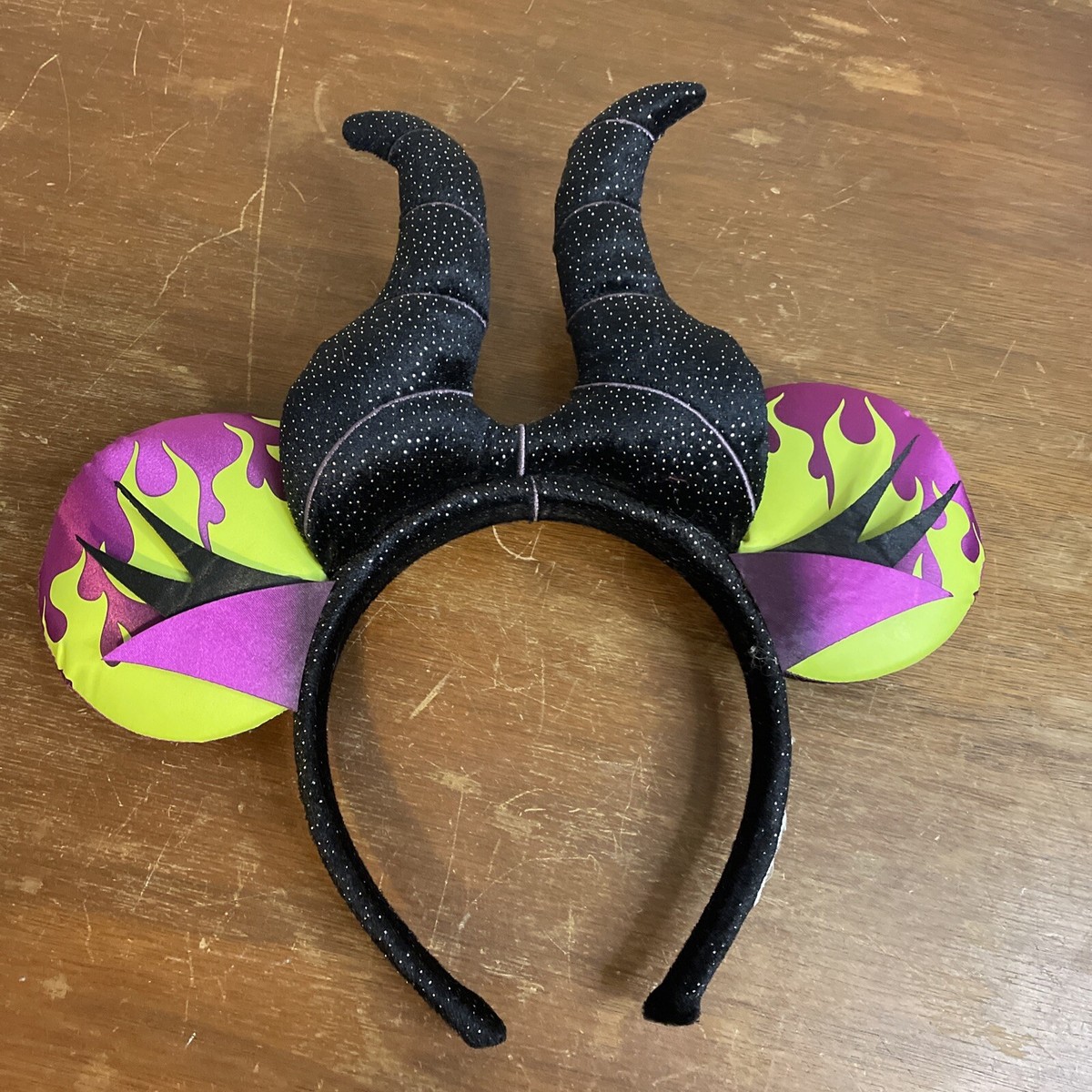 Disney Parks Maleficent Mickey Mouse Ears Retired Limited Series - RETIRED Maleficent retired Disney ears Like new | Mercari main image 2