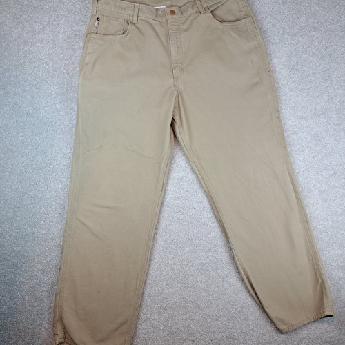 Carhartt Mens Size 40 x 32 Pant Flame Resistant Cat 2 Midweight Canvas FR159-GKH - Picture 12 of 24