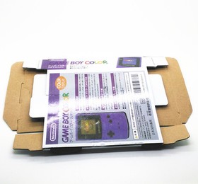 Gameboy Color Console Box Paper Package For Nintendo Game boy Color GBC