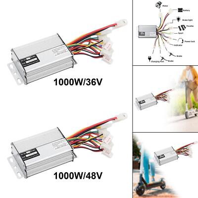 1000W Bürstenmotor-Controller Bürstenmotor-Steuerkasten für Scooter E-Bike