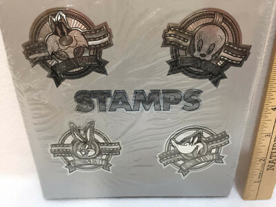 Stamp Album Book Looney Tunes USPS Storage Hardcover Bugs Daffy