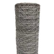 Poultry Netting 2 in x 4 x 150 ft. Wire Metal Chicken Mesh Garden Plant Fence 0.33 per foot