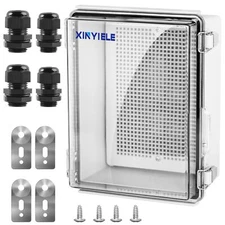 Waterproof Outdoor Project ABS Plastic Junction Box IP67 Weatherproof Dustpro...