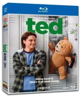 New Ted Season 1 (2024) Comedy Fantasy TV Series Blu-Ray DVD BD 2 Disc Box SetUs