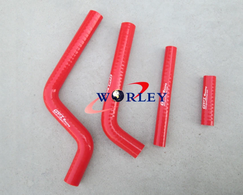 Manguera radiador silicona AZUL PARA YAMAHA YZ125 YZ250 1996-2001 1997 1998 1999 2000 Foto 4 de 4