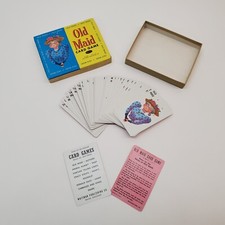 Vintage Whitman Old Maid Card Game 4436 INCOMPLETE