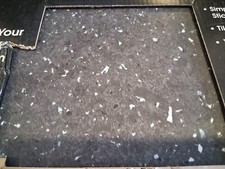 20 TILES 12" x 12" BLACK VINYL FLOOR TILE SELF ADHESIVE, PEEL STICK, ACHIM