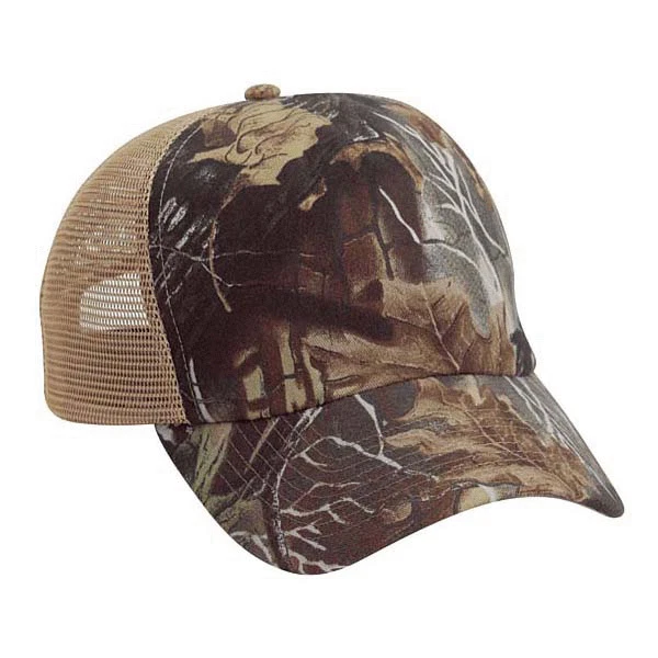 Blank top camo hats