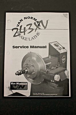 Van Norman RELS 29687 Brake Lathe Cutting Inserts / Bits