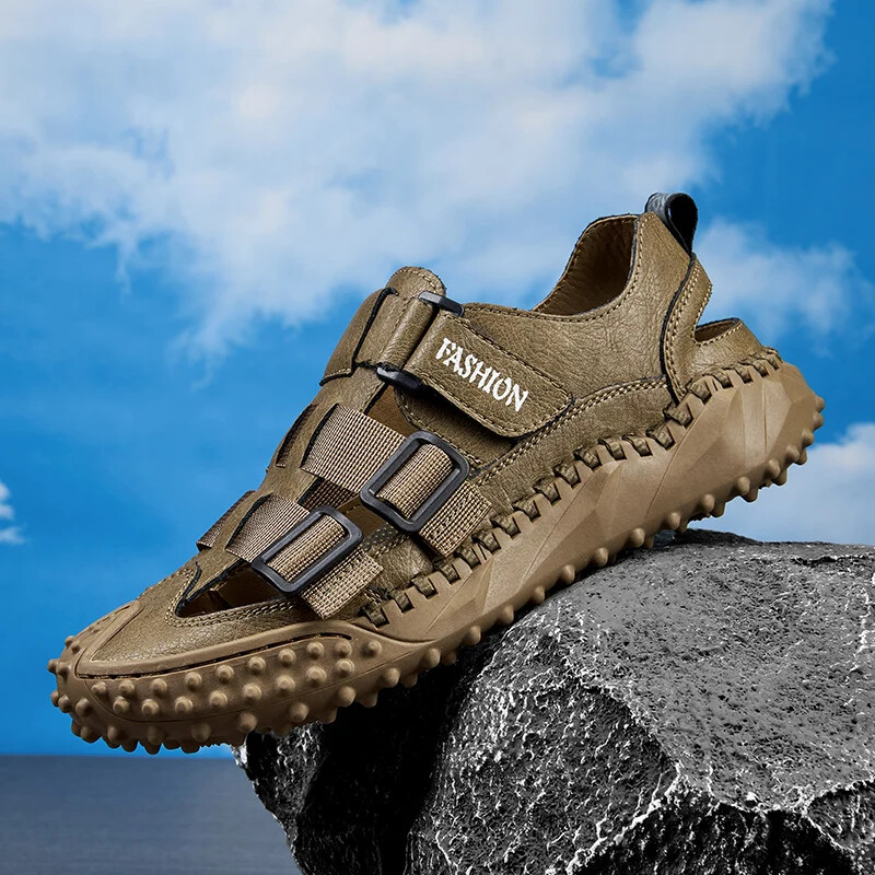 SAOLA Sandali sportivi estivi suola spessa sandali con punta da spiaggia scarpe da passeggio outdoor