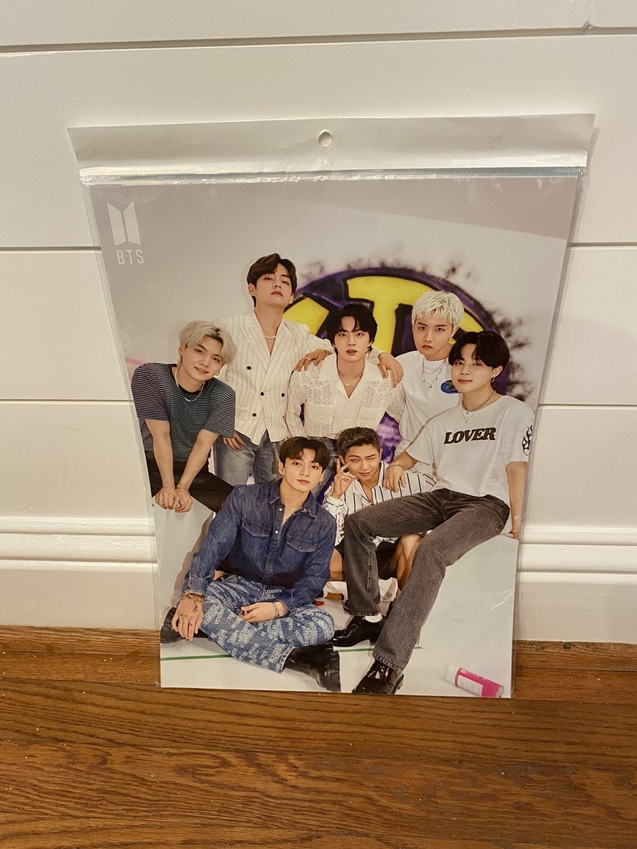 Rare BTS K-Pop 12 Photo Poster Sheets 11”x17” And Sticker Sheet