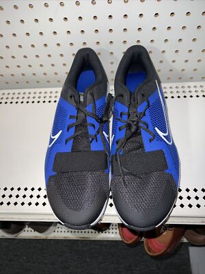 Nike MC Trainer 2 Mens Athletic Cross Training Shoes Size 8.5 Blue Black White Size 8.5 - Nike MC Trainer 2 Old Royal Black for sale online  main image 2