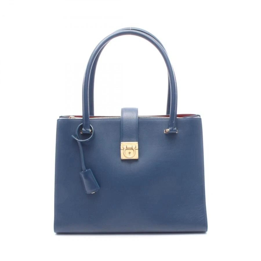 Salvatore Ferragamo Tote Blue Bags & Handbags for Women for sale