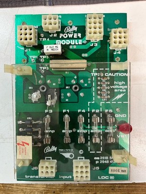 Bally Power Supply Board AS 2518 54