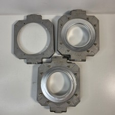 Photoflex 800SC Aluminum Speed Ring Lot 3 Strobe Flash