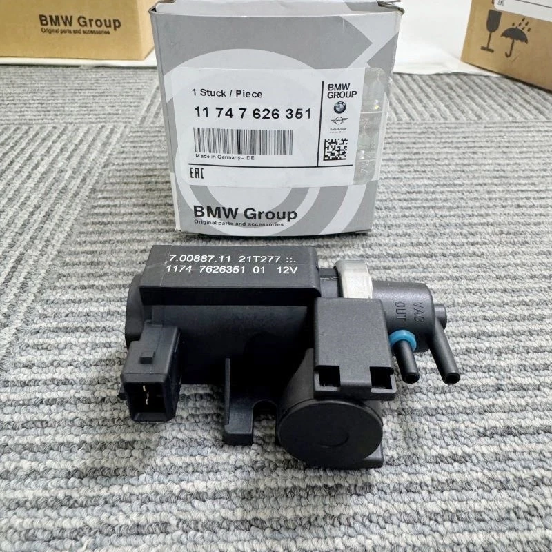 Turbocharger Boost Solenoid Valve For BMW 320i 328i 335i 428i X5 11747626351 NEW Foto 2 de 4