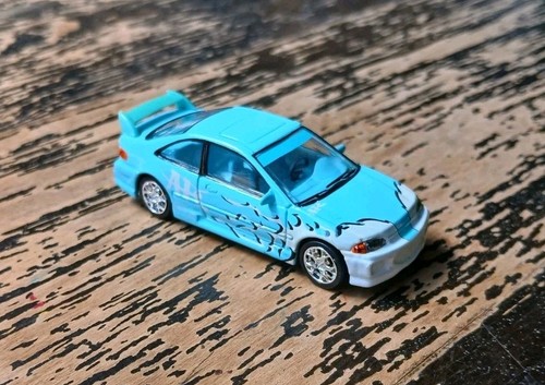 HTF Racing Champions Fast & Furious 1995 Honda Civic Si FROST BLUE APC - Picture 8 of 16