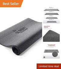 Durable Non-Slip Gym Mat with Easy Care - Perfect for Yoga Cardio Workouts