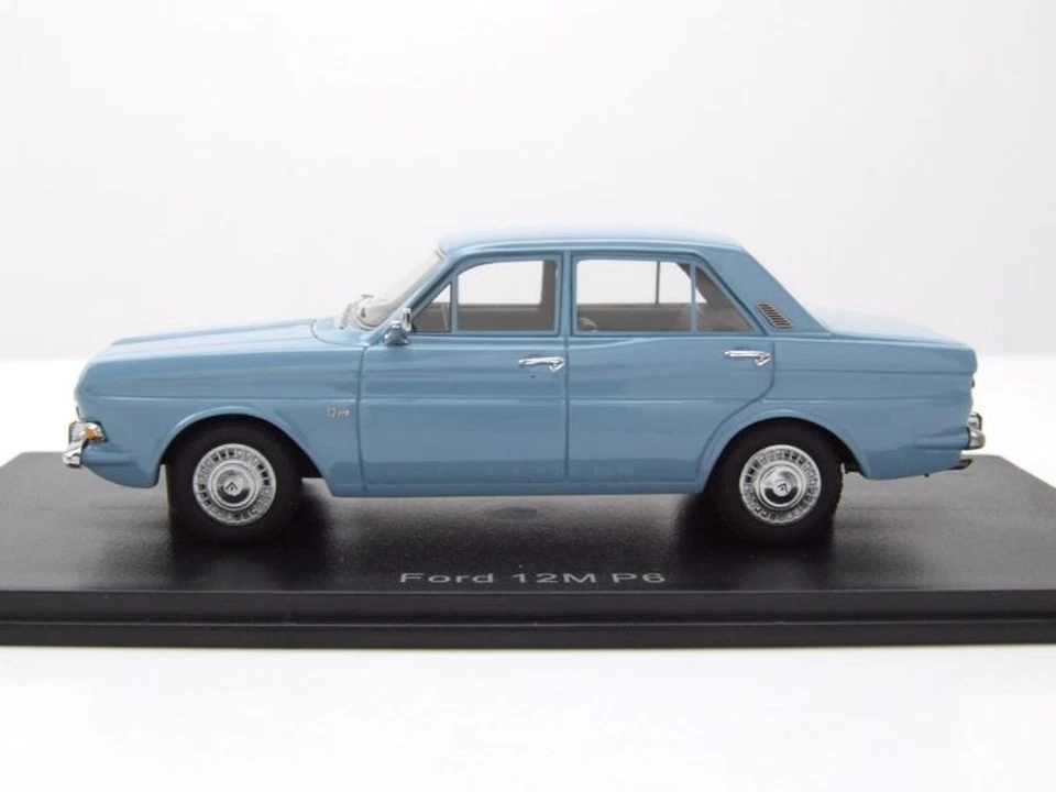 Ford Taunus P6 12M Limousine 1966 Blu Modellino 1:43 Neo Scale Models - Immagine 3 di 4