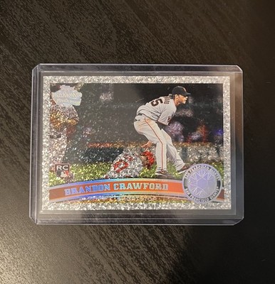 2011 Topps Update Series Brandon Crawford #US234 - Diamond Anniversary RC