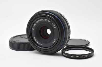 Top MINT] OLYMPUS ZUIKO DIGITAL 25mm f/2.8 Standard Pancake Lens