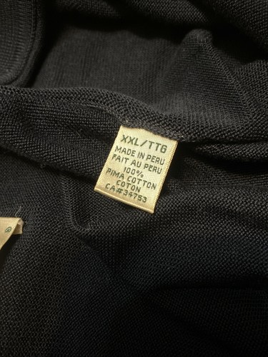Fairway & Greene Quarter Zip Lounge Vue Golf Club Navy Blue Men’s Size 2XL - Picture 12 of 16