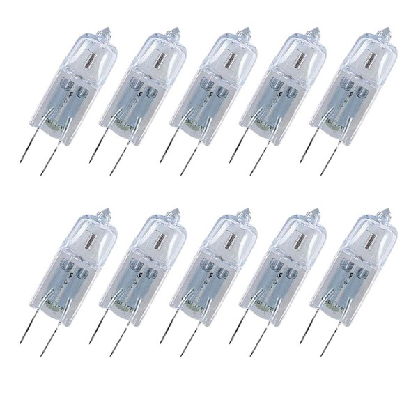10 X Osram Eco Halogen Stiftsockellampe 7W = 10W G4 12V Halostar Superstar 2000-image