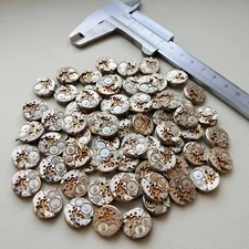 Lot of 10 CHAIKA Watch Movements 16mm USSR | Vintage Mechanical Parts Steampunk