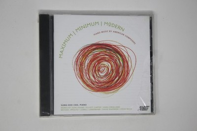 Maximum Minimum Modern Piano Music by American Composers CD Sung-soo Cho