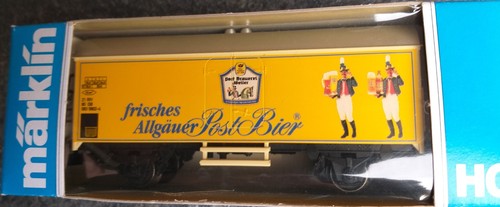 Märklin HO 48750 Werbewagen Biere Post Brauerei Weiler Allgäu NEU OVP | Zustand: Neu