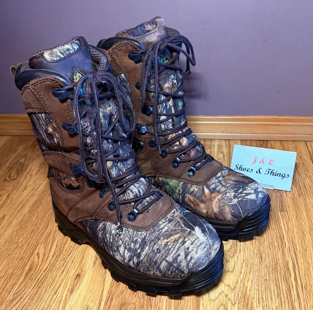 Browning GoreTex Vibram Camo Thinsulate Boots Mens 10‎ 90410 Browning Sports Boots for Men | Mercari main image 4