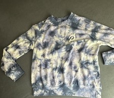 Peloton x Spiritual Gangster Tie Dye Sweatshirt Long Sleeve Large 244