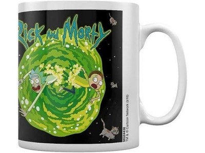 Rick and Morty schwimmende Katze Dimension 11 Unzen Box Becher