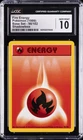 1999 POKEMON BASE SET SHADOWLESS #98 FIRE ENERGY CGC 10 GEM MINT
