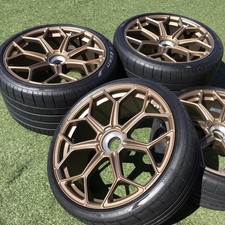 20 21 Lamborghini Aventador Bronxe Oem Genuine Factory Set Rims Tires Sv Svj