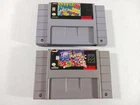 Tetris & Dr. Mario Tetris Attack Super Nintendo Entertainment SNES Lot Have Wear