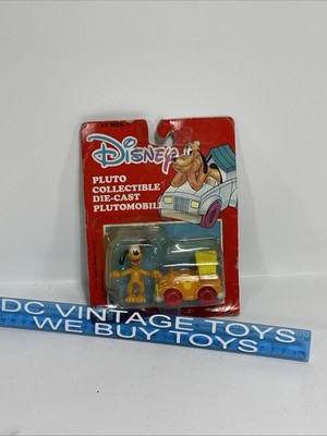 Vintage Disney Pluto Collectible Die-Cast Plutomobile Mattel Arco Toys 6198 New