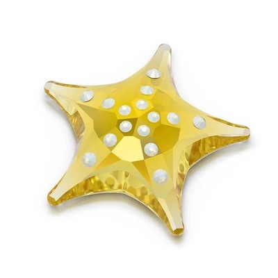 Swarovski 2025 5689310 Yellow Starfish SCS RARE for sale online | eBay