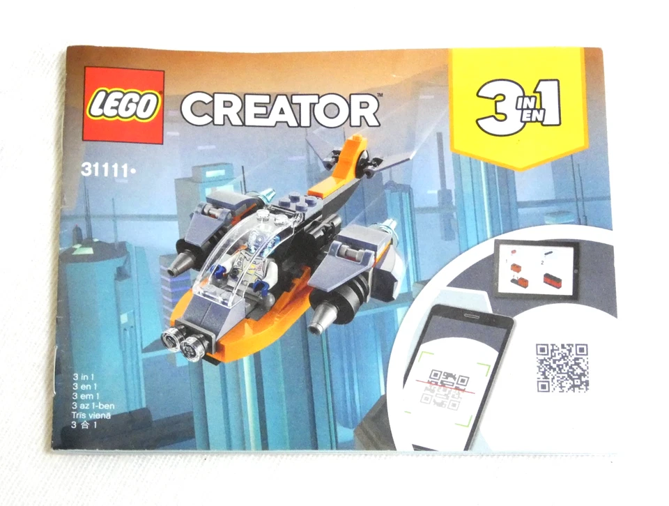 LEGO Creator 31111 Cyber Drone, photo 3 sur 5