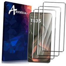 3 Pack Designed for Motorola 3D screen protector Tempered Glass Moto Edge 2025