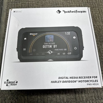 Rockford Fosgate PMX-HD14 Infotainment Source Unit for Harley-Davidson New