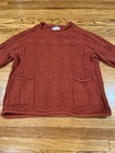 Manresa Clothing Co. Men's Oysterman Sweater Orange, Rust, Size Medium — photo 1