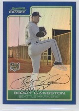 2006 Bowman Draft Chrome Blue Refractor 100/199 Bobby Livingston #BDP32 0a1