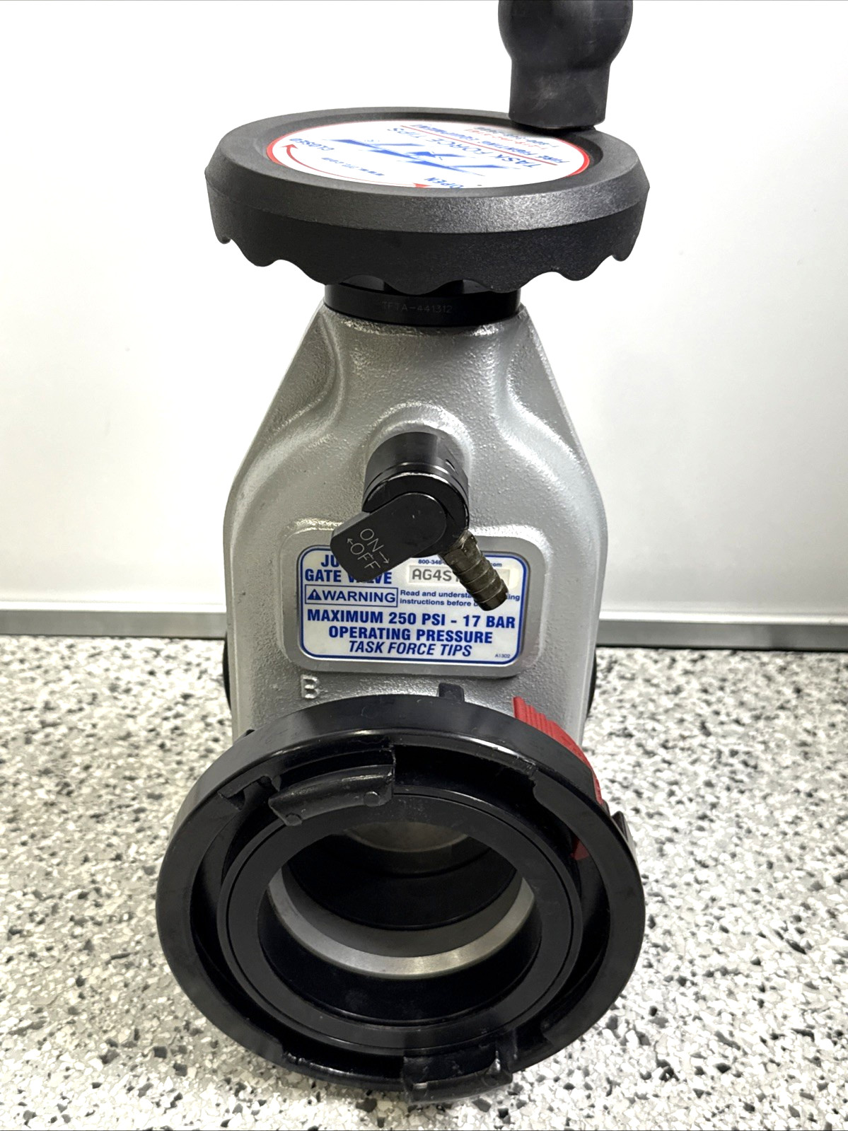 Task Force Tips TFT Jumbo Gate Valve 5″ Storz 125 AG4ST-ST 250 psi Fire Fighting