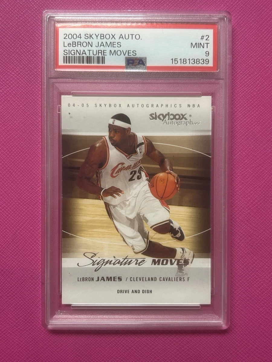 2004-05 Skybox Autographics - LeBron James #2 SM for sale | eBay